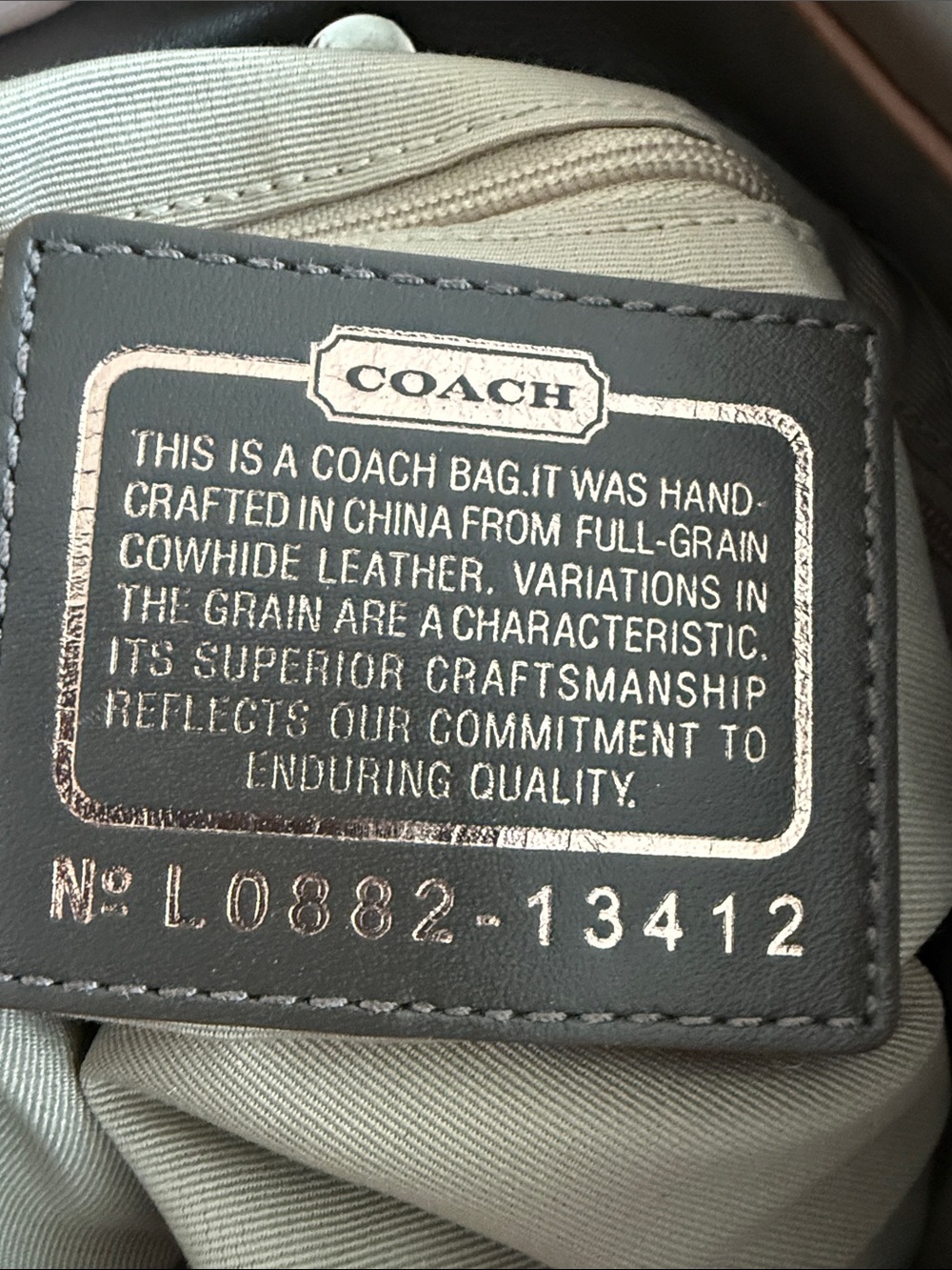 ❌❌❌BUNDLE Coach Parker with Coach Charms Hang Tag - Picture 10 of 10